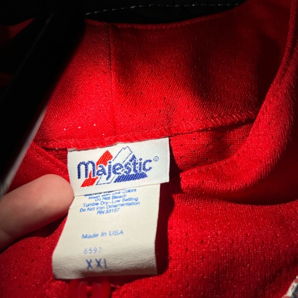 Vintage 1998 Mark McGwire Cardinals Jersey Stitched Majestic Home Run XXL RARE - Picture 13 of 13